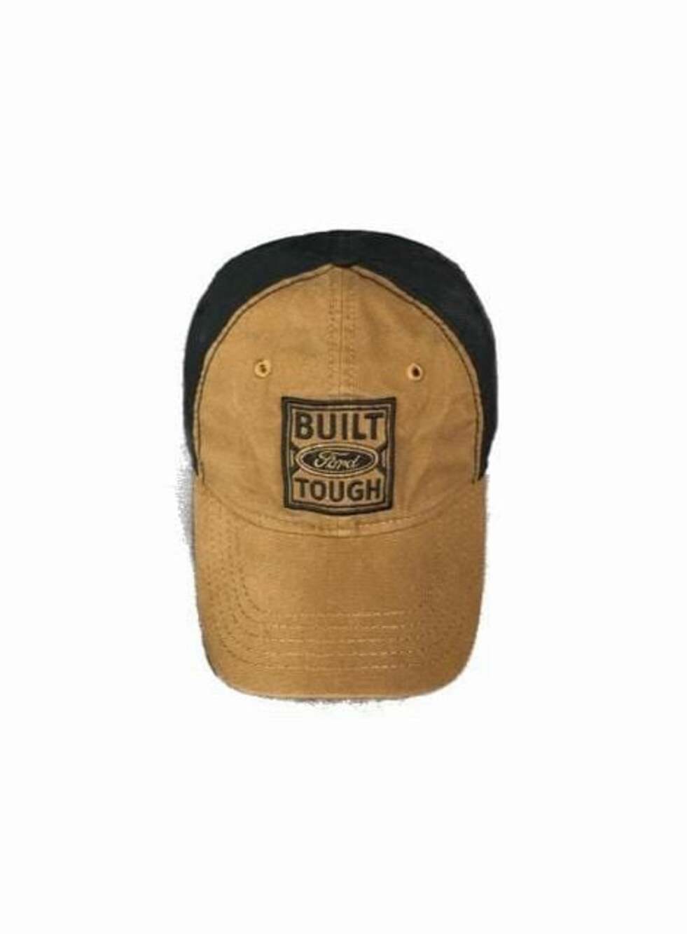 Built Ford Tough Two-Tone Brown and Black Adjustable Baseball Cap